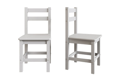 Set 2 scaune Rauna din lemn masiv de pin alb - LunaHome.ro