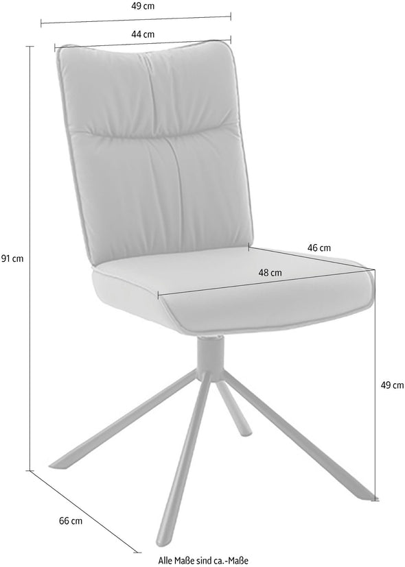 Set 2 scaune rotative Marin din microfibra verde masliniu - LunaHome.ro