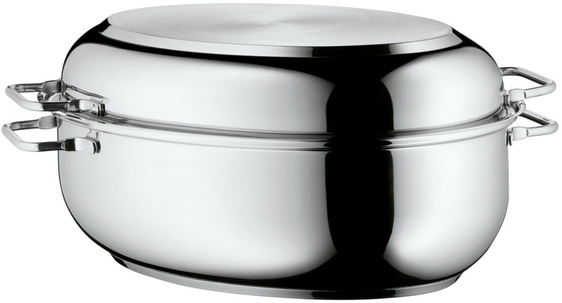 Set 2 vase de gatit tip caserola din orel inoxidabil WMF 8,5 litri - LunaHome.ro