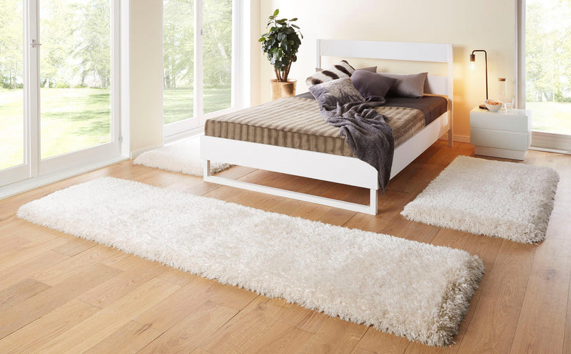 Set 3 covoare MicroExclusive pentru dormitor, 78 mm înălțime - LunaHome.ro