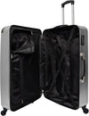 Set 3 trollere gri de calatorie Austin Travel Pal cu carcasa dura - LunaHome.ro