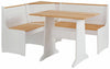 Set de dining Sascha cu coltar cu depozitare si masa din lemn de pin - LunaHome.ro