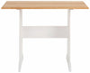 Set de dining Sascha cu coltar cu depozitare si masa din lemn de pin - LunaHome.ro