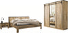 Set de dormitor Sherwood cu pat, dulap si noptiere
