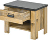 Set de dormitor Sherwood cu pat, dulap si noptiere