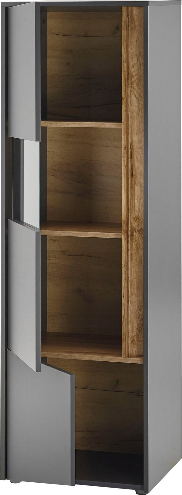Set de living CityGiron din 3 piese gri antracit 350 cm - LunaHome.ro