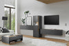 Set de living CityGiron din 3 piese gri antracit 350 cm - LunaHome.ro