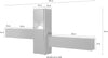 Set de living CityGiron din 3 piese gri antracit 350 cm - LunaHome.ro