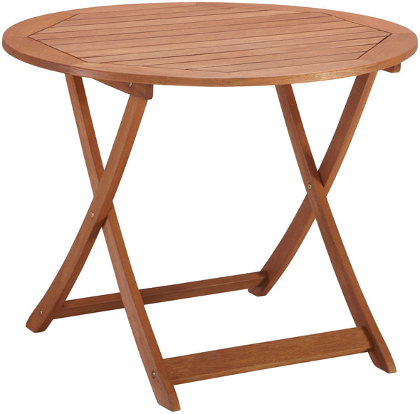 Set de gradina Merxx cu 4 scaune si masa pliante din lemn - LunaHome.ro