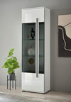 Set living Cantara din 3 piese alb lucios modern 340 cm - LunaHome.ro