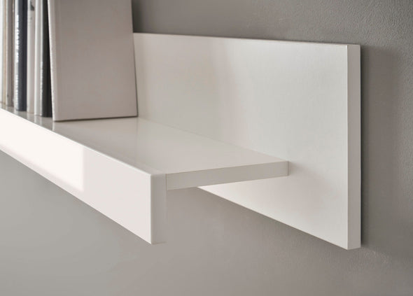 Set living Cantara din 3 piese alb lucios modern 340 cm - LunaHome.ro