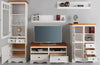 Set living Melissa din lemn de pin alb din 5 piese