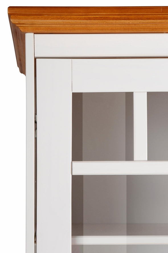 Set living Melissa din lemn de pin alb din 5 piese