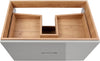 Set mobilier baie Lund cu masca, lavoar si dulap, 80 cm lățime - LunaHome.ro