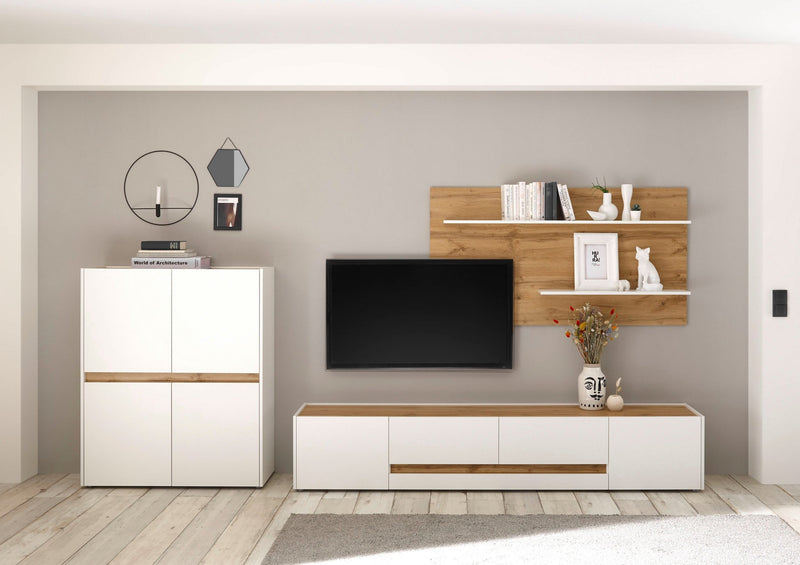 Set mobilier living City Giron din 3 piese cu design modern - LunaHome.ro