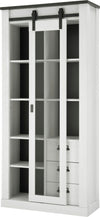 Set mobilier living Sherwood alb din 3 piese 314 cm lungime - LunaHome.ro