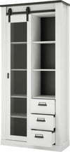 Set mobilier living Sherwood alb din 3 piese 314 cm lungime - LunaHome.ro