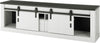 Set mobilier living Sherwood alb din 3 piese 314 cm lungime - LunaHome.ro