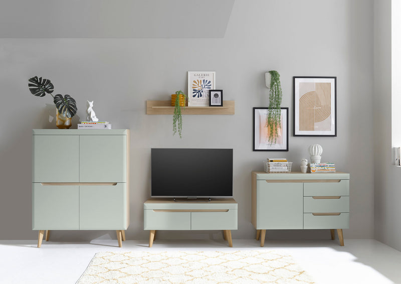 Set mobilier living Torge cu aspect scandinav fistic - LunaHome.ro