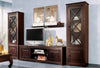 Set pentru Living Lisa din lemn masiv de pin maro inchis, 3 piese - LunaHome.ro