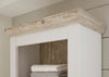 Set pentru baie Florenz din 3 piese, stil romantic alb cu chiuvetă inclusă - LunaHome.ro