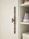 Set pentru hol Westminster elegant din 3 piese alb cu aspect de lemn - LunaHome.ro