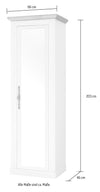 Set pentru hol Westminster elegant din 3 piese antracit - LunaHome.ro