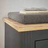 Set pentru hol Westminster elegant din 3 piese antracit - LunaHome.ro
