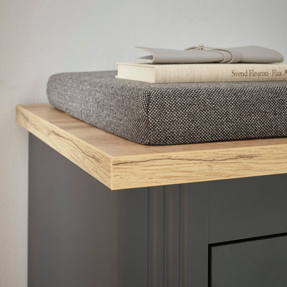 Set pentru hol Westminster elegant din 3 piese antracit - LunaHome.ro