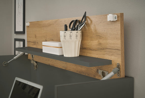 Set pentru hol din 2 piese cu oglinda mare 150 cm lățime - LunaHome.ro