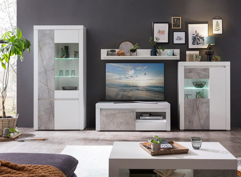Set pentru living Stone Marble din 4 piese - LunaHome.ro