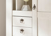Set pentru living »Cremona«, 4 piese, cu aspect de lemn alb si stejar