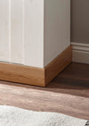 Set pentru living »Cremona«, 4 piese, cu aspect de lemn alb si stejar