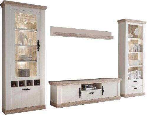 Set pentru living »Florenz« din 4 piese, într-un aspect romantic - LunaHome.ro