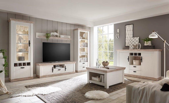 Set pentru living »Florenz« din 4 piese, într-un aspect romantic - LunaHome.ro