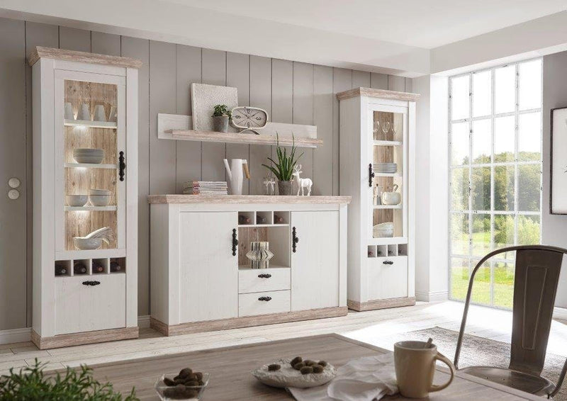 Set pentru living »Florenz« din 4 piese, într-un aspect romantic - LunaHome.ro