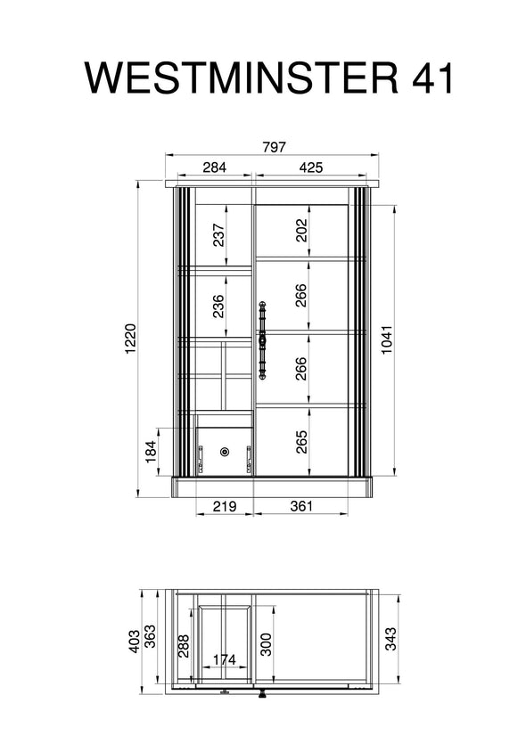 Set pentru living »Westminster« 4 piese in stil romantic