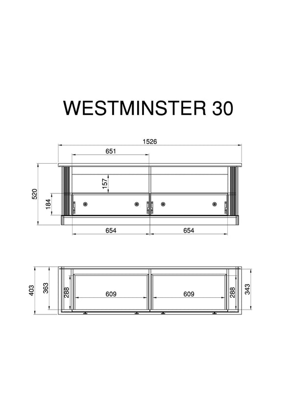 Set pentru living »Westminster« 4 piese in stil romantic