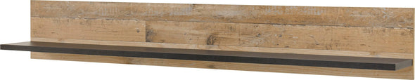Set pentru living din 4 piese »SHERWOOD« cu aspect de lemn, 388 cm latime - LunaHome.ro