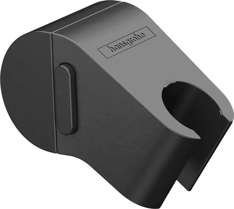 Suport pentru duș HansGrohe Wallstoris negru mat - LunaHome.ro