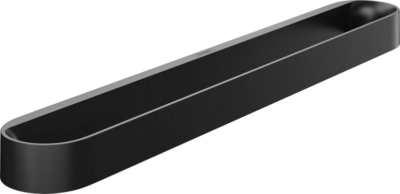 Suport pentru prosoape HansGrohe Wallstoris negru mat 58 cm - LunaHome.ro