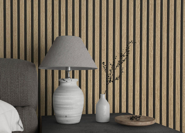 Tapet Marburg cu aspect de riflaj rezistent la UV 0,53x10,05 cm - LunaHome.ro
