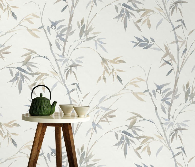 Tapet nețesut Baboorele cu model floral gofrat - LunaHome.ro