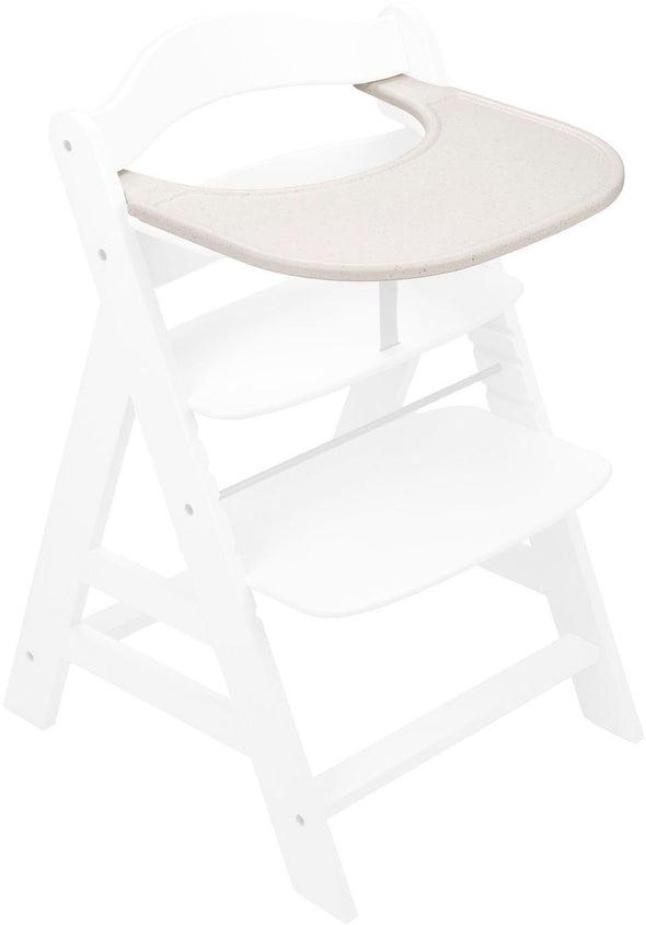 Tavă pentru scaun de luat masa Hauck Alpha Click Tray bej din plastic - LunaHome.ro
