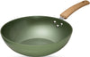 Tigaie Wok cu acoperire ceramica antiaderenta CeraVegan - LunaHome.ro