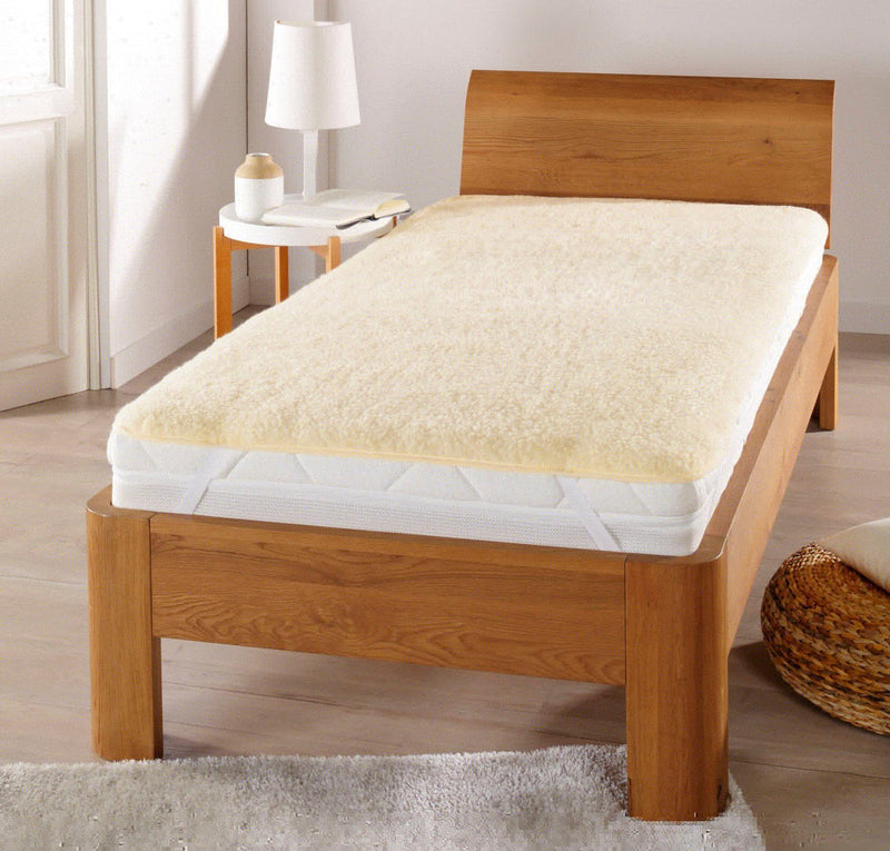 Topper pentru saltea Kinzler din lână de oaie 160x200 cm - LunaHome.ro