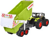 Tractor de jucărie CLAAS cu remorcă cu lumina si sunet - LunaHome.ro