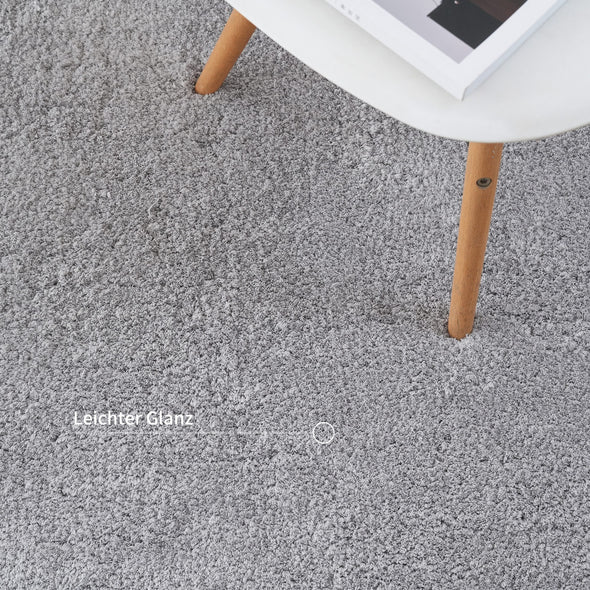 Traversa Shaggy Magong foarte pufos gri 80x150 cm