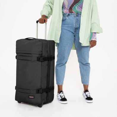 Troller Eastpack din material moale negru, bagaj de cală - LunaHome.ro