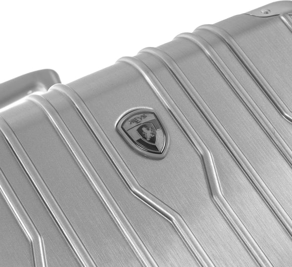 Troller Heys Xtrack 76 cm, bagaj de cală argintiu cu volum extensibil - LunaHome.ro